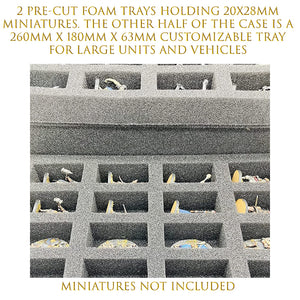 Miniature Storage Figure Case - 3 Tray
